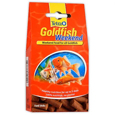 Tetra Weekend Goldfish Food 10 Sticks Holiday Vacation Fish Blocks Tetrafin • £4.49