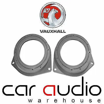 Vauxhall Corsa D 2006 On 10CM Rear Side Car Speaker Brackets Adaptors CT25VX05 • £10.49