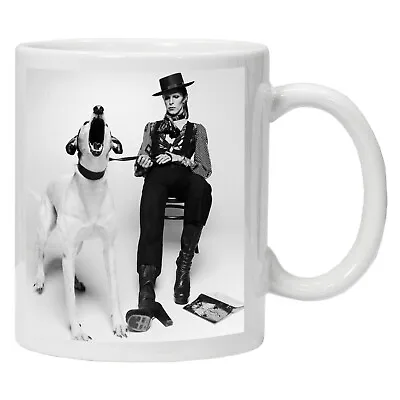 David Bowie Vintage Personalised Printed Coffee Tea Drinks Mug Cup Gift • £10.29