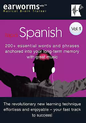 Berlitz Earworms CD Booklet Rapid Spanish Volume 1 Expertly Refurbished Product • £2.64