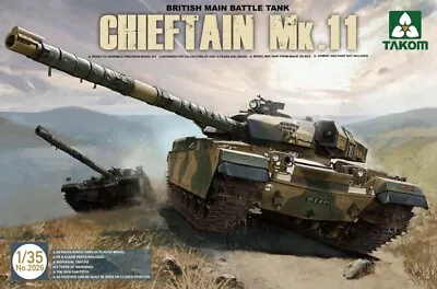 TAKOM 2026 1/35 British Main Battle Tank Chieftain Mk.11 • $26.38