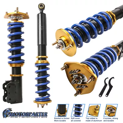 Box(4) Full Coilovers Struts Shocks For 89-94 Nissan S13 240SX Silva Adj Height • $209.96