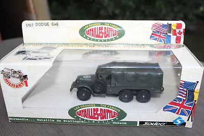 Solido Military 6107 Dodge 6x6 1:50 Scale • $16.96