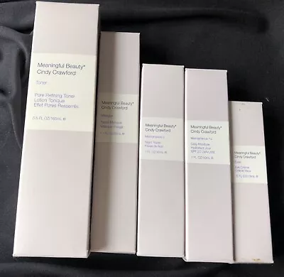 Meaningful Beauty 5 Piece Variety Kit Lot Set Cindy Crawford New Unopened *READ* • $100