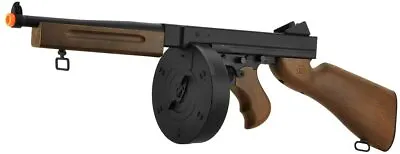 Brand New Well Thompson M1A1 WWII Submachine Gun AEG( Imitation Wood) 300 FPS • $69.89