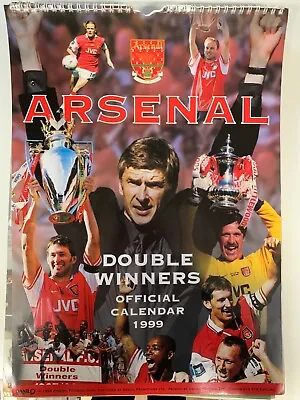 £9 • Buy Arsenal Official Calendar 1999                                  