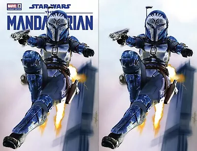 STAR WARS: THE MANDALORIAN SEASON 2 #3 Mike Mayhew Studio Variant A & B Raw • $50