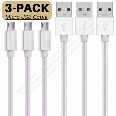 1-3X Lot Micro USB Cable Fast Charger Cord 10ft For Motorola Samsung Android LG • $10.18