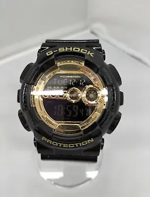 Casio G Shock Gd100gb-1d Black And Gold Series • $126