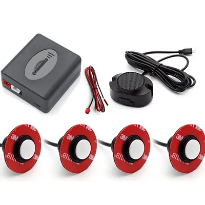 Car Parking Sensors Assistance Rear Reverse Backup Radar Alarm System Adjustable • $27.80