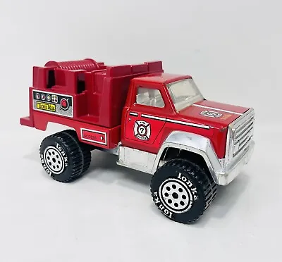 Vintage  Red Tonka #7 Fire Truck 8  Diecast- Made In Mexico • $14.99