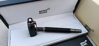 New Montblanc MBDaniel Defeoe Rollerball Pen Classic Black Pen Box • $30
