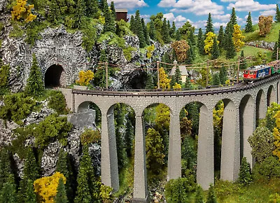 Faller 222596 N Scale 1:160 Kit Of Landwasser Viaduct-set - NEW • $36.99