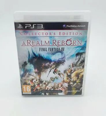 Final Fantasy XIV: A Realm Reborn Collectors Edition Playstation 3 PS3 | GC CIB • $48.07