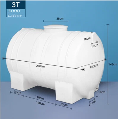 $1995.50 • Buy Fire Fighting Or Transport-3000 Litres Water Tank   Easy Fit On Ute Or Trailer 