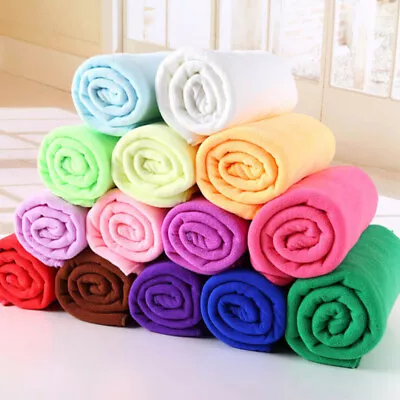 Microfiber Towels Dry Bath Towel For Spa Beach Swimming Camping 70x140CM • $10.44