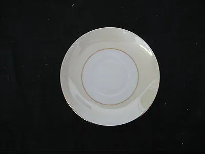 $7.99 • Buy 5 1/2 Inch German Lohengrin Eschenbach China White Dessert Plate W/Gold Rim 