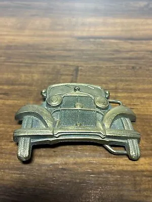 Mercedes Benz Car Automobile Baron Brass Vintage Belt Buckle 6093 • $15