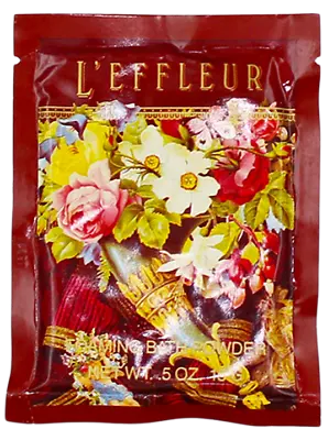 L' Effleur For Women Foaming Bath Powder 0.5oz New In Box • $4.31