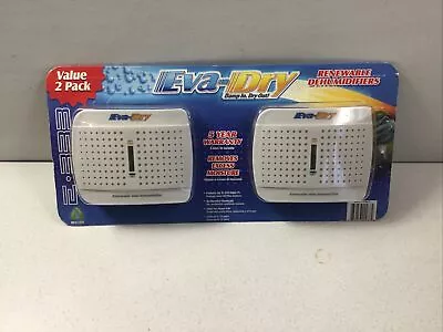 2 Pack Eva-Dry E-333 Renewable Mini Dehumidifier Classic Car Safe RV Boat Closet • $38.95