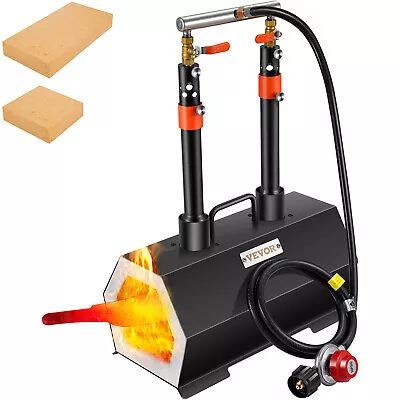 VEVOR 2b Gas Propane Forge Furnace Burner Blacksmith Farrier Knife Metal Forging • $102.99