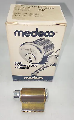 Medeco 20-5005 10S 626 Satin Chrome Sub Assembly • $37.99