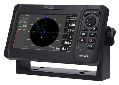 Chart Plotter  7  Onwa KP-27X With Built In Class B+ AIS & Fishfinder/Sounder • £759