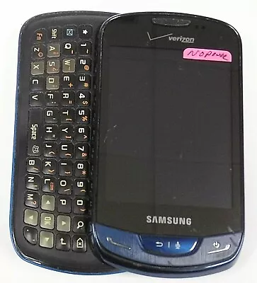 Samsung Brightside SCH-U380 - Sapphire Blue ( Verizon ) Cellular Slider Phone • $4.24