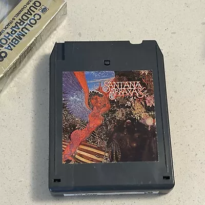 QUAD Santana  Abraxas  8-Track Tape Cartridge QUADRAPHONIC Classic Rock • $29.95