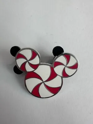 Candy Cane Peppermint Mickey Icon Christmas Holiday Disney Pin (D1) • $21.95