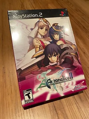 Ar Tonelico II: Melody Of Metafalica Limited Edition PS2 BRAND NEW SEALED • $228.13