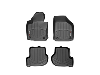 WeatherTech Floor Mats FloorLiner For Golf/GTI/Jetta/Rabbit 1st & 2nd Row- Black • $209.90