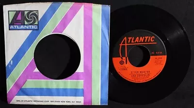 Led Zeppelin-D'Yer Mak'Er-Crunge-Atlantic 45-2986-Vintage 1973 45-Company Sleeve • $9.99