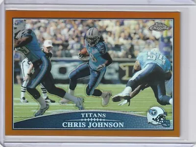 CHRIS JOHNSON Titans 2009 Topps Chrome #TC39 Copper Refractor Parallel /649 • $1.59