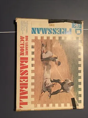 Vintage 1960s Pressman BIG LEAGUE ACTION BASEBALL Game • $70