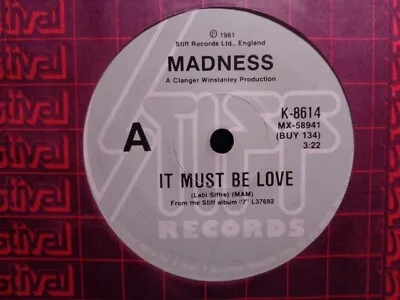 £5.17 • Buy Madness  It Must Be Love  1981 STIFF Oz 7  45rpm