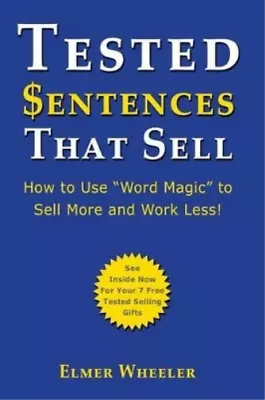 Elmer Wheeler Tested Sentences That Sell (Paperback) • $15.48