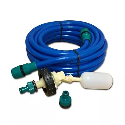 10m Mains Water Adapter Kit For Aquaroll – Caravan / Motorhome + Food Grade Hose • £21.95