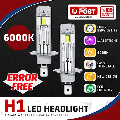 Pair H1 LED Headlight H/L Beam Bulbs 6500K For HONDA CRV 2006-2010 • $47.49