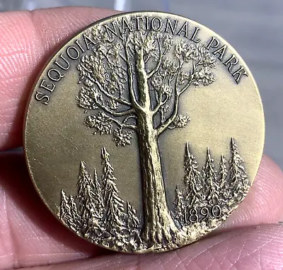 Challenge Coin SEQUOIA NATIONAL PARK🌳 Centennial BRONZE 1.5  • $13.20