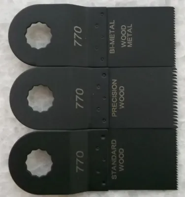 $9 • Buy Renovator Oscillating Multi Tool Saw Blades Bi-Metal Precision Standard 3Choices