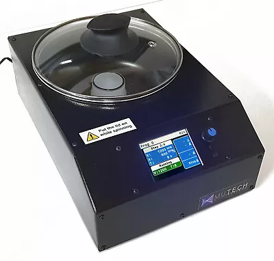 $1850 • Buy Mutech Microcoater Digital Spin Coater With Vacuum Chuck,3 Adapters And Programs