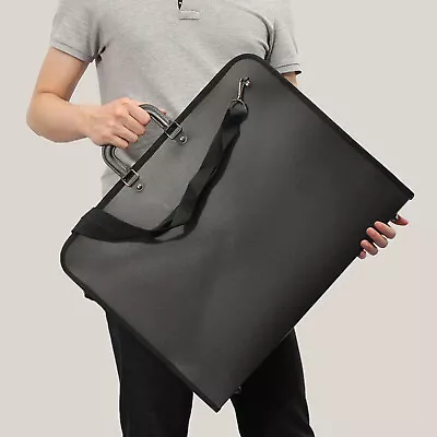 $27.78 • Buy Art Portfolio  Portfolios Carrying Case With Shoulder Strap Black