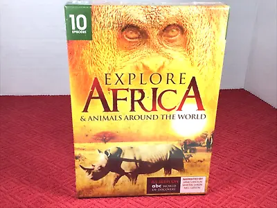 $9.95 • Buy Explore Africa & Animals Around The World (3 DVD, Full Screen) New/Free Shipping