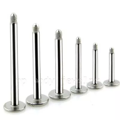 $2.08 • Buy 20G 18G 16G 14G Surgical Steel Labret Monroe Tragus & Cheek Piercing Post