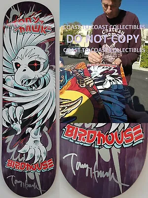Tony Hawk Signed Birdhouse Skateboard Deck With Exact Proof COA Autographed • $1006.57