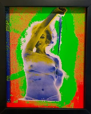 BERT STERN (1929–2013) Original Silkscreen Gravure Pink/Green MARILYN With COA • $49.95