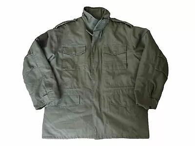 ROTHCO FIELD JACKET M-65 Men’s Size Large Regular Olive Green Removable Liner • $54.99