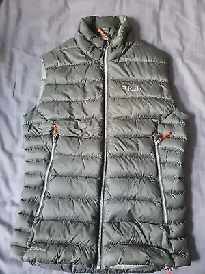 Men Rab Vest Gilet Bodywarmer Down Puffer Jacket Size Small See Last 2 Picture  • £60