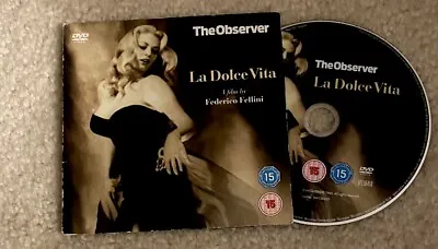LA DOLCE VITA DVD Promo Movie Anita Ekberg Federico Fellini • $10